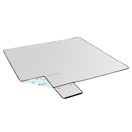 Pikniková deka plameňák 200x200 cm, voděodolná PE/Alu