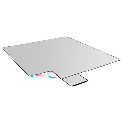 Pikniková deka plameňák 200x200 cm, voděodolná PE Alu