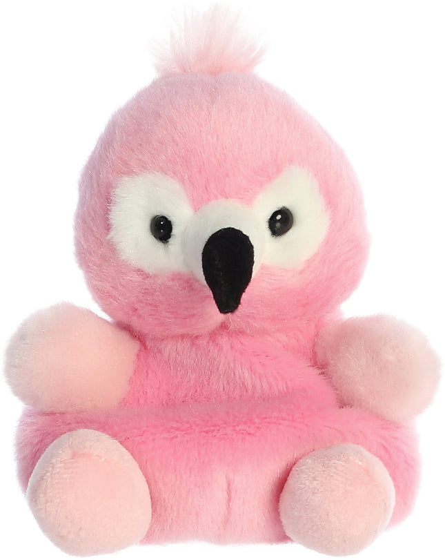 Plyšový plameňák, 12 cm, měkký a mazlivý