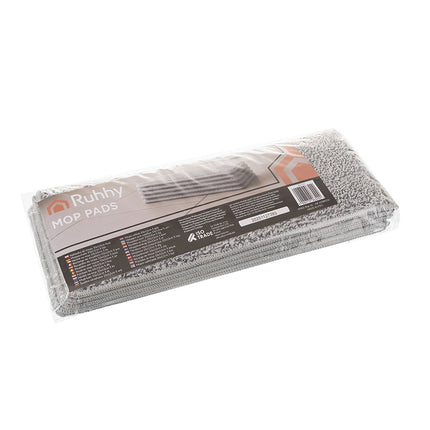 Návleky na plochý mop 33x12cm, 5 ks, suchý zip, savé