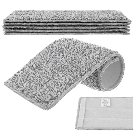 Návleky na plochý mop 33x12cm, 5 ks, suchý zip, savé