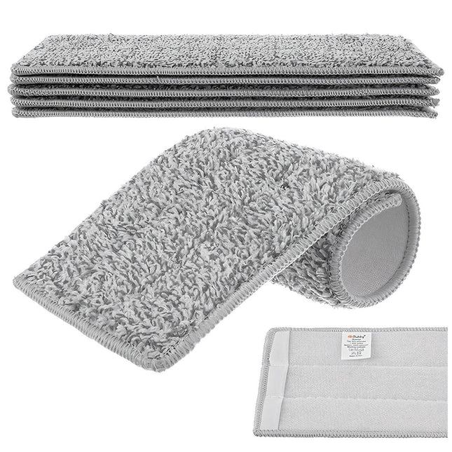 Návleky na plochý mop 33x12cm, 5 ks, suchý zip, savé