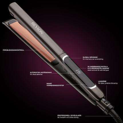 Žehlička na vlasy Copper Smooth PRO RVST2175