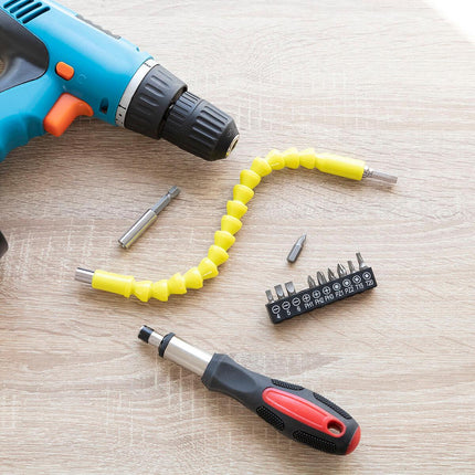Flexibilní magnetický nástavec na šroubováky s příslušenstvím Drillex InnovaGoods