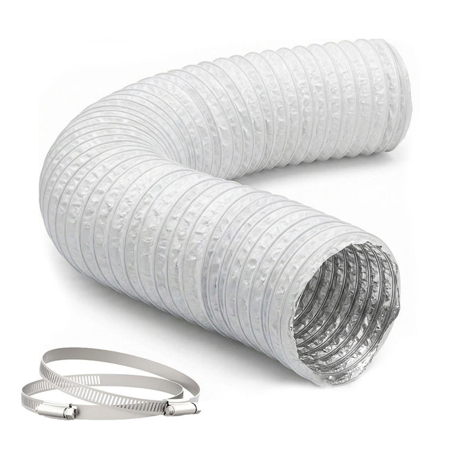 Flexibilní odsávací hadice bílá, 5m - průměr 75mm