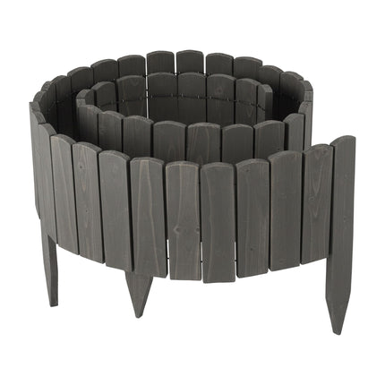 Flexibilní dřevěný zahradní obrubník – odolný povětrnosti, snadná instalace