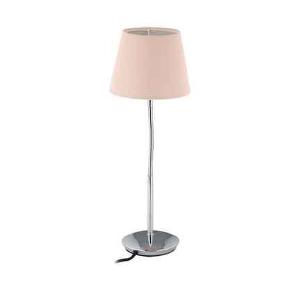 Flexibilní stolní lampa s textilním stínidlem