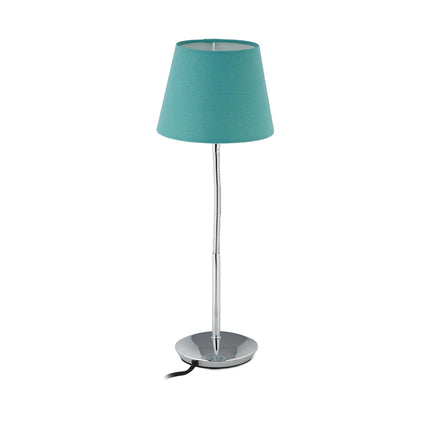 Flexibilní stolní lampa s textilním stínidlem