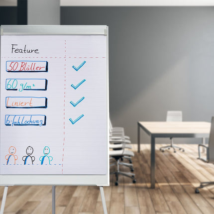 Papír pro flipchart, 50 listů