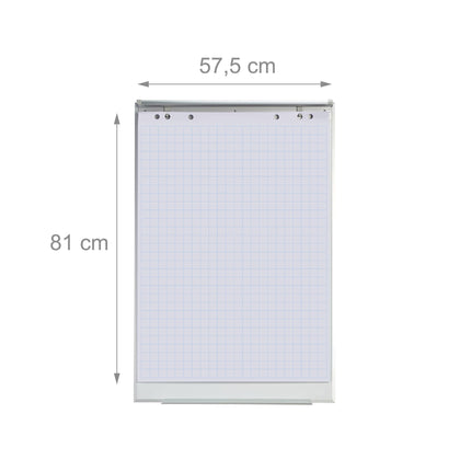 Papír pro flipchart, 50 listů