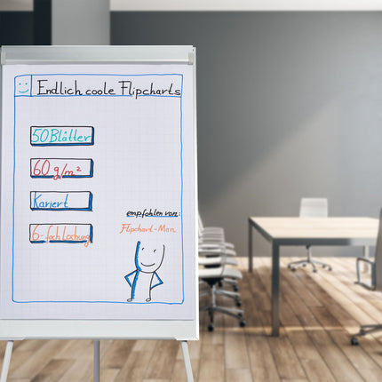 Papír pro flipchart, 50 listů