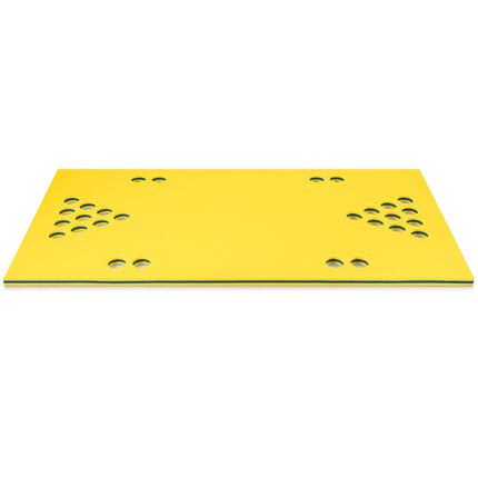 Plovoucí stůl na beer pong, XPE podložka 5.5 ft, žlutý