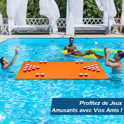 Plovoucí podložka na beer pong, 5.5 ft x 35.5 in, XPE