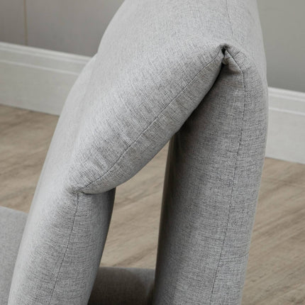 Adjustable floor chair with backrest in 5 levels