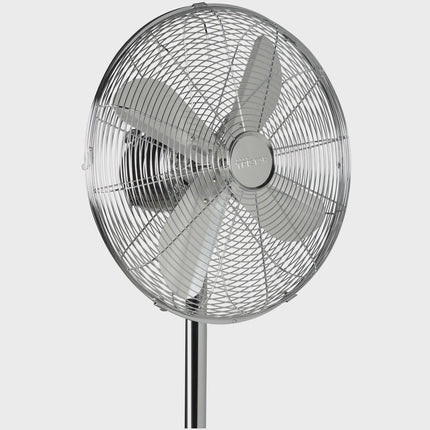 Podlahový ventilátor 40cm kovový, 3 rychlosti, oscilace, nastavitelný