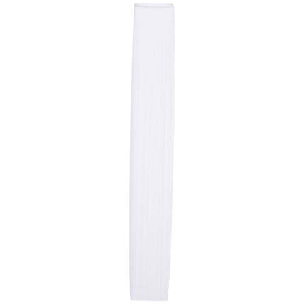 Modern floor lamp, white stainless steel, E27 socket
