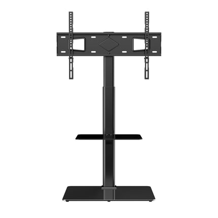 Floor TV Stand Mount, Swivel, Height Adjustable, 32-65 Inch
