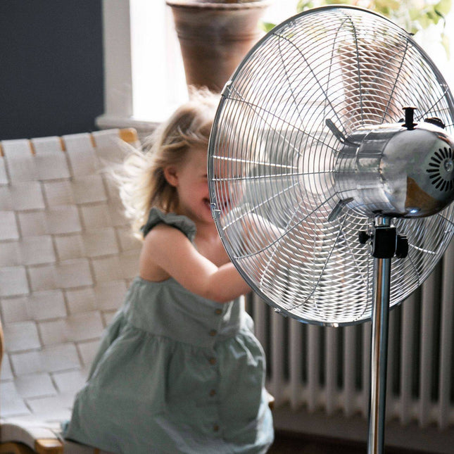 Podlahový ventilátor 40cm GF220, kovový