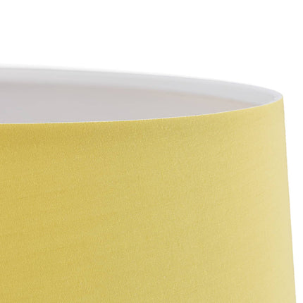 Stojací lampa s textilním stínidlem