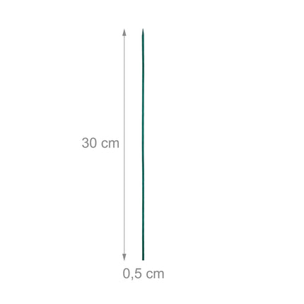 Tyčky k rostlinám 30 cm, sada 50 ks