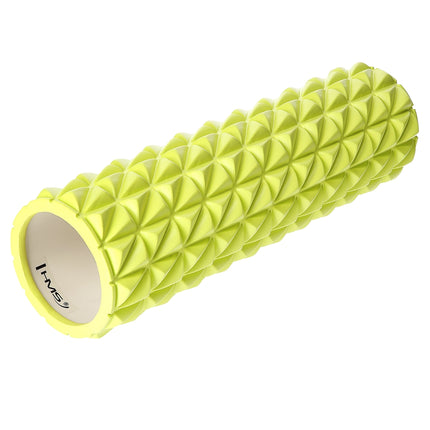 Masážní pěnový válec 45 cm – limetková, regenerace svalů