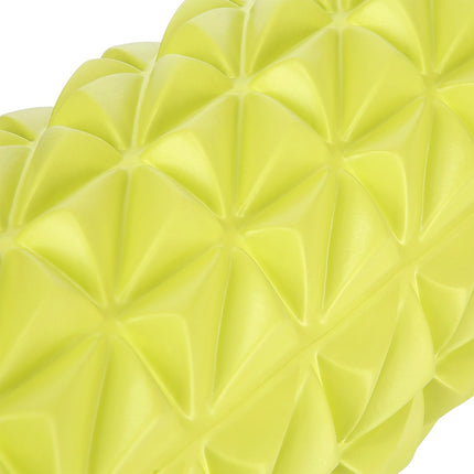 Masážní pěnový válec 45 cm – limetková, regenerace svalů