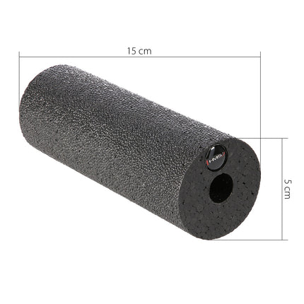 Masážní pěnový válec, černá, 15 cm
