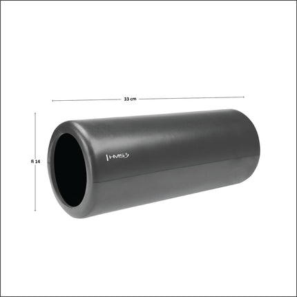Masážní pěnový válec, grafitová, délka 33 cm