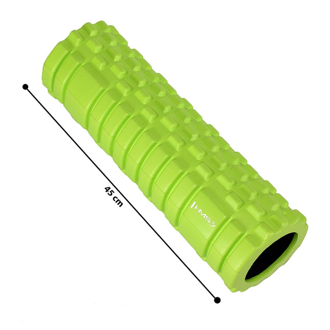 Foamroller, groen, 45 cm, voor spierherstel