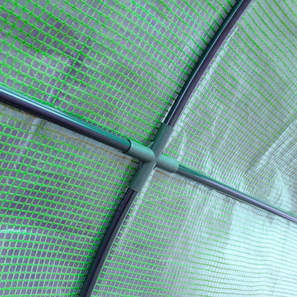 Skleník s UV ochranou, ocelový rám, 200x100x215 cm
