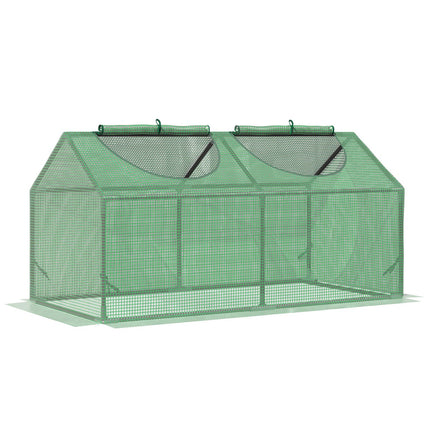 Foil greenhouse with window, 120x60x60 cm, weatherproof