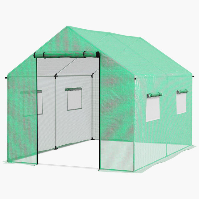 Fóliový skleník odolný proti větru 2x3x2m s UV ochranou
