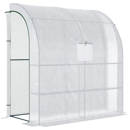 Fóliovník 200x100x215cm, síťové okno a UV ochrana
