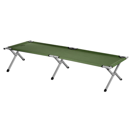 Opvouwbaar veldbed, groen, 200 cm