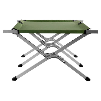 Opvouwbaar veldbed, groen, 200 cm