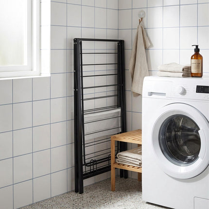 Foldable Clothes Drying Rack with Adjustable Wings