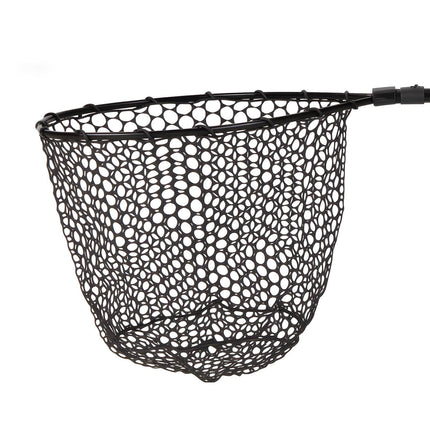 Foldable Fishing Landing Net, Telescopic Handle, Silicone Mesh