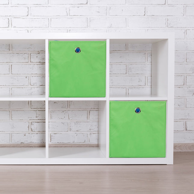 Opvouwbare opbergmanden, set van 4 - Stoffen organizers