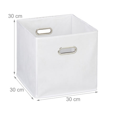 Skládací úložné koše, sada 4 ks – organizační boxy