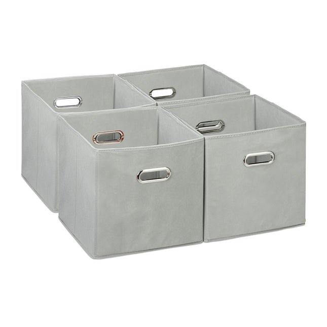 Faltbare Aufbewahrungskörbe – 4er-Set, Organizer-Boxen
