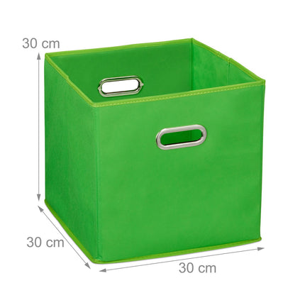 Skládací úložné koše, sada 4 ks – organizační boxy