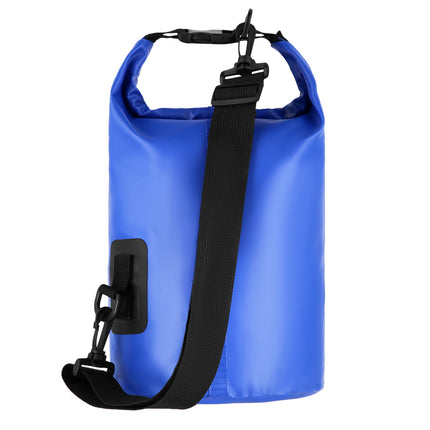 Foldable Tourist Mat, Aluminum Edge, 195 cm, Blue