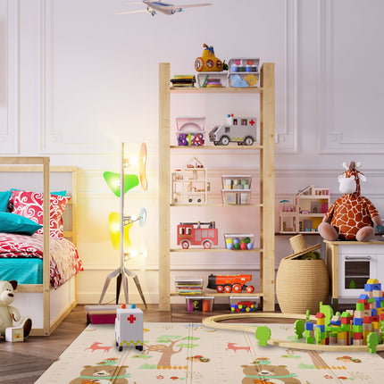 Foldable animal play mat
