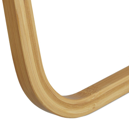 Foldable bamboo bed tray