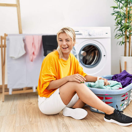 Opvouwbare wasmand met 3 compartimenten