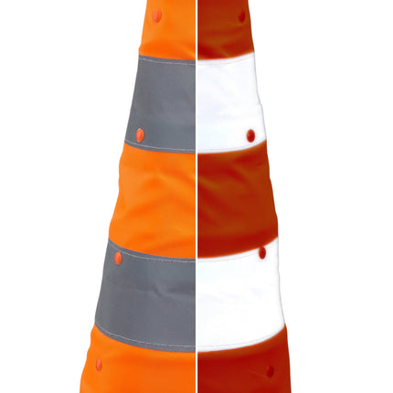 Skládací kužely 70 cm, 2 ks