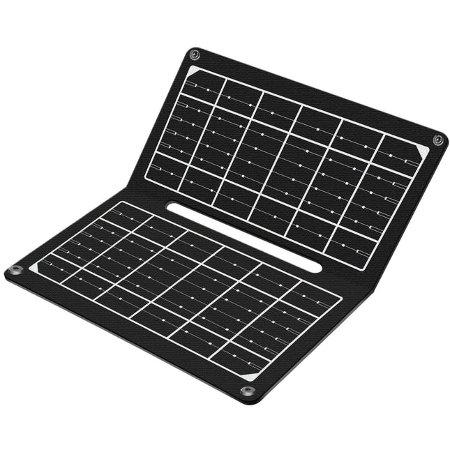 Skládací solární panel s USB nabíječkou 1 x USB-A 7W