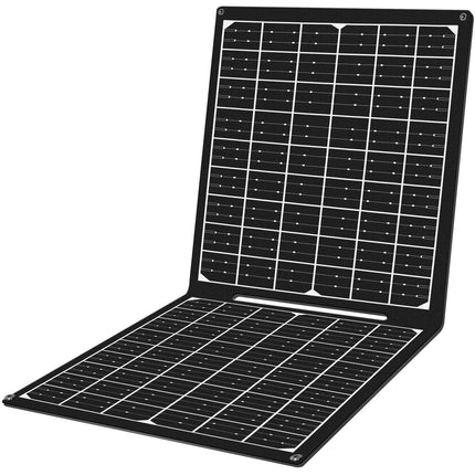 Skládací solární panel s USB nabíječkou 1x USB-C, 1x USB-A 30W
