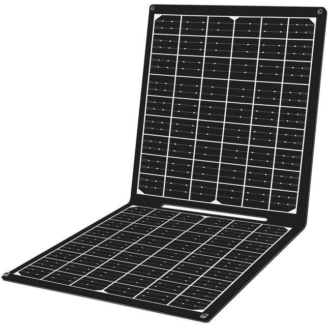 Skládací solární panel s USB nabíječkou 1x USB-C, 1x USB-A 30W