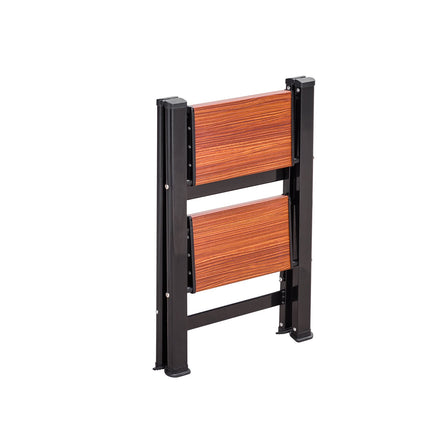 Folding 2-Step Ladder, Anti-Slip Steps, 150 kg